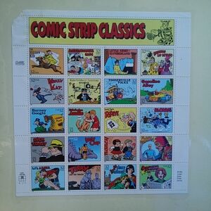 Comic Strip Classics Stamp Sheet